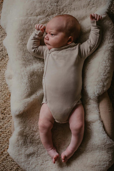 The Simple Folk Plant Dyed Kimono, Almond